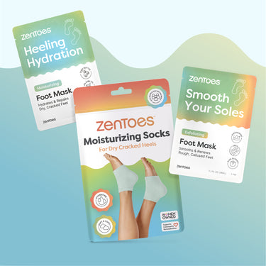 Fuzzy Sock & Foot Mask Gift Set - ZenToes